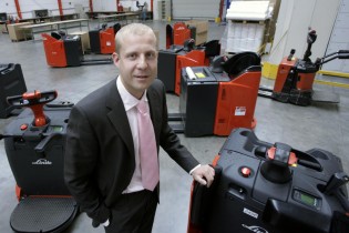 Pascal Gielen, business unit manager van Vos Logistics in Helmond