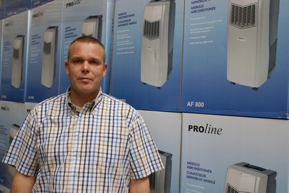 Rick Bras - logistiek manager bij BCC op Schiphol-Rijk