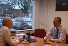 Koos Ros (links) en André Haket: 'Met Lean Six Sigma laten we zien dat we de prestaties van Stork zijn verbeterd.