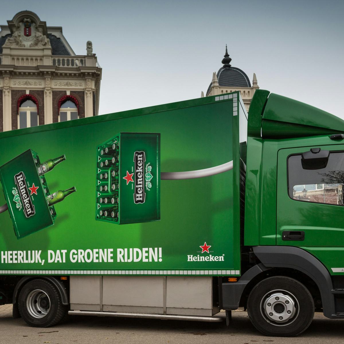 Heineken gaat elektrisch rijden in Amsterdam