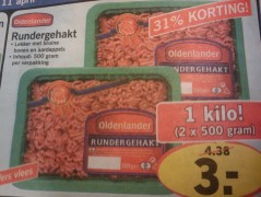 Kiloknaller vleesketen logistiek