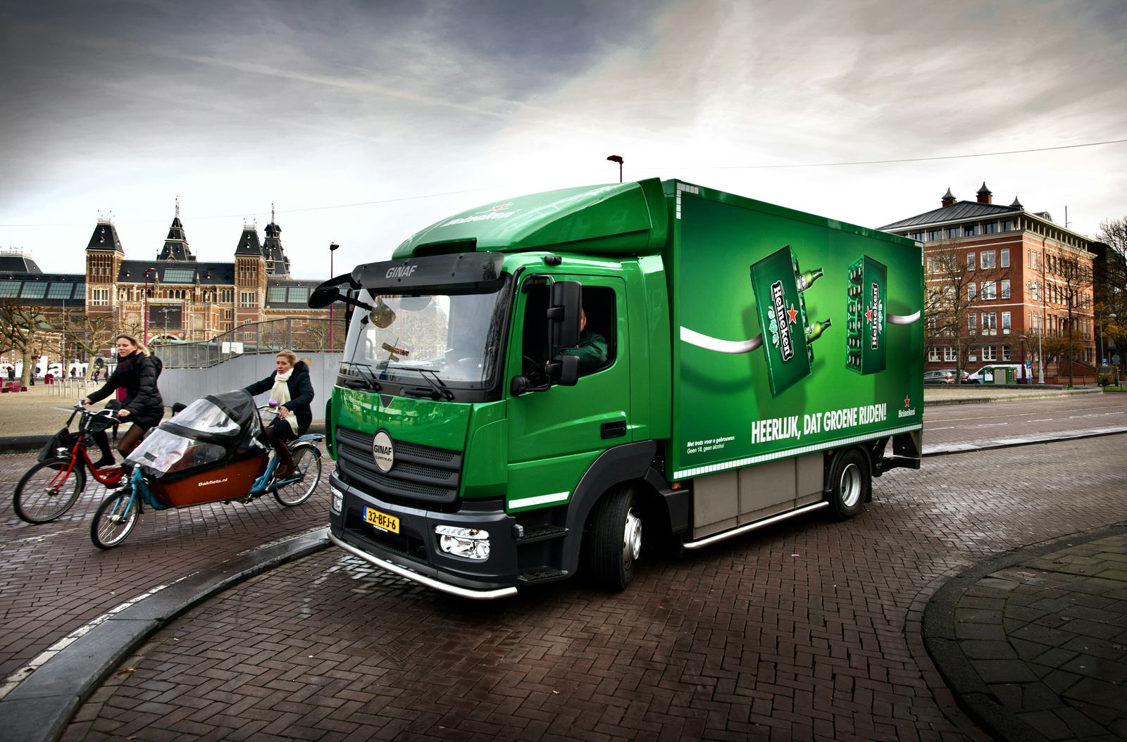 Heineken en Sligro besparen samen kilometers in Breda