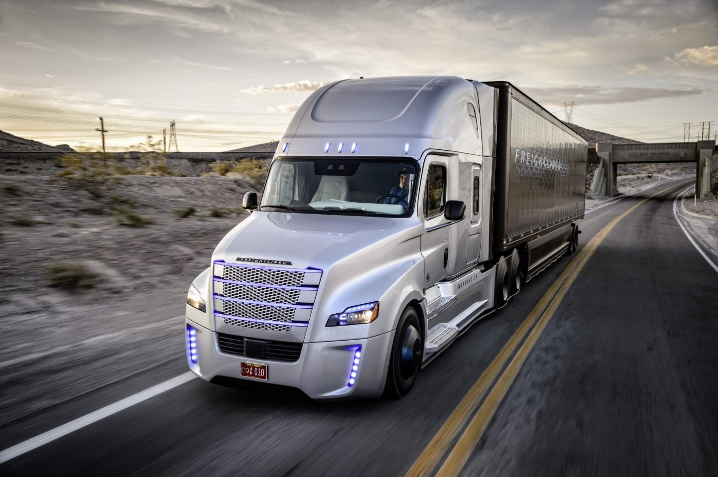 Daimler lanceert zelfrijdende truck in Nevada