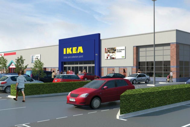 Ikea start drive-thru voor e-commerce bestellingen