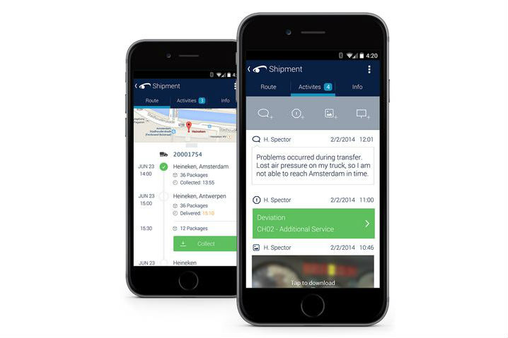Eyefreight lanceert TMS-pakket met mobiele app