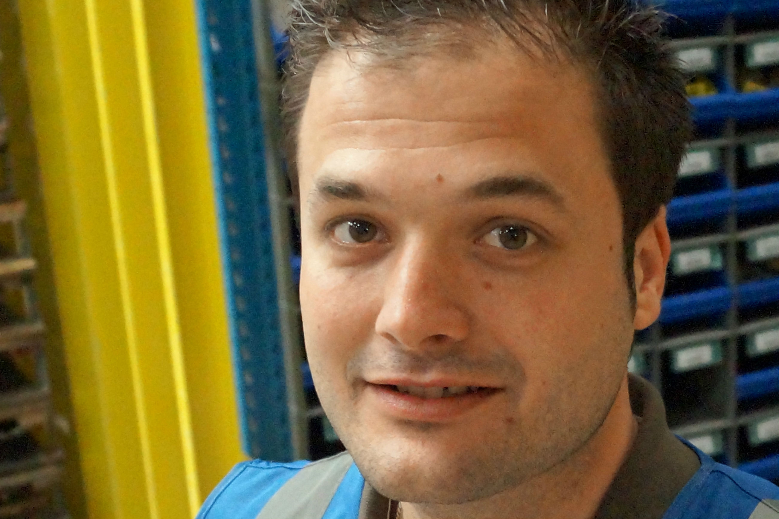 Ron Cleijsen, operations manager bij DHL 