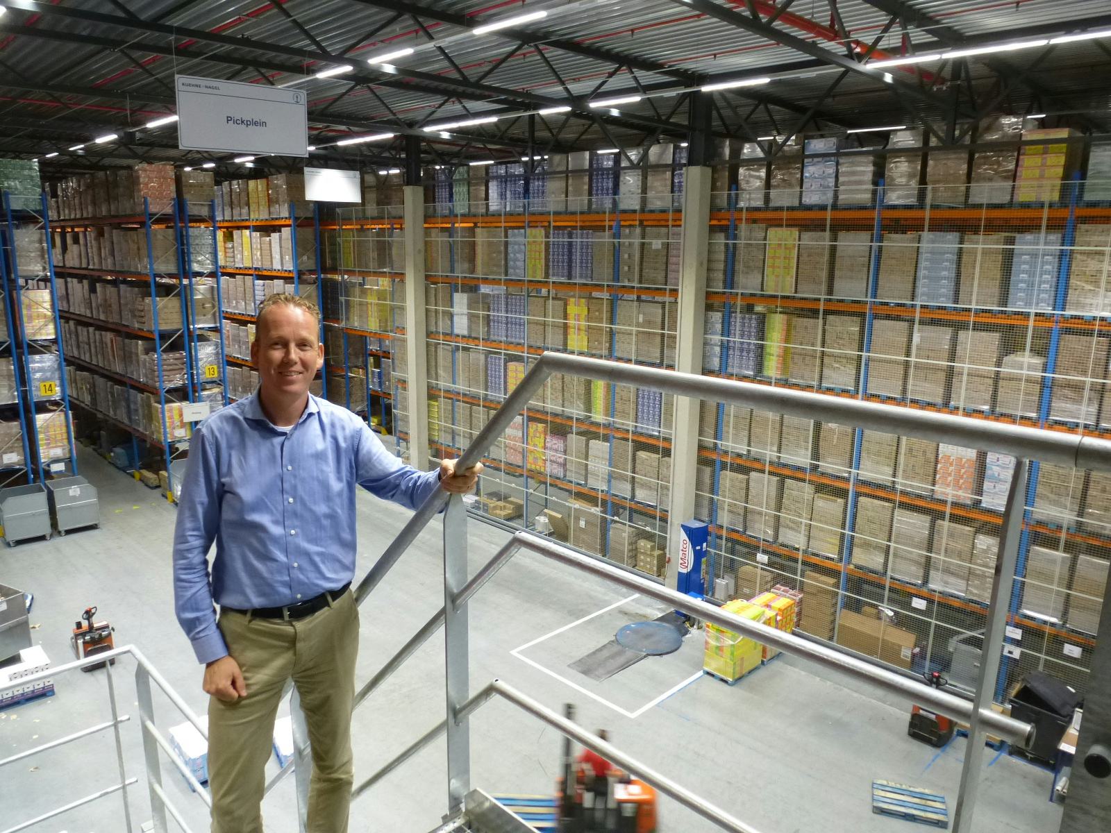 Mark Pasnagel, sitemanager Kuehne+Nagel Tiel