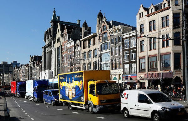 Amsterdam neemt stedelijke distributie op de schop