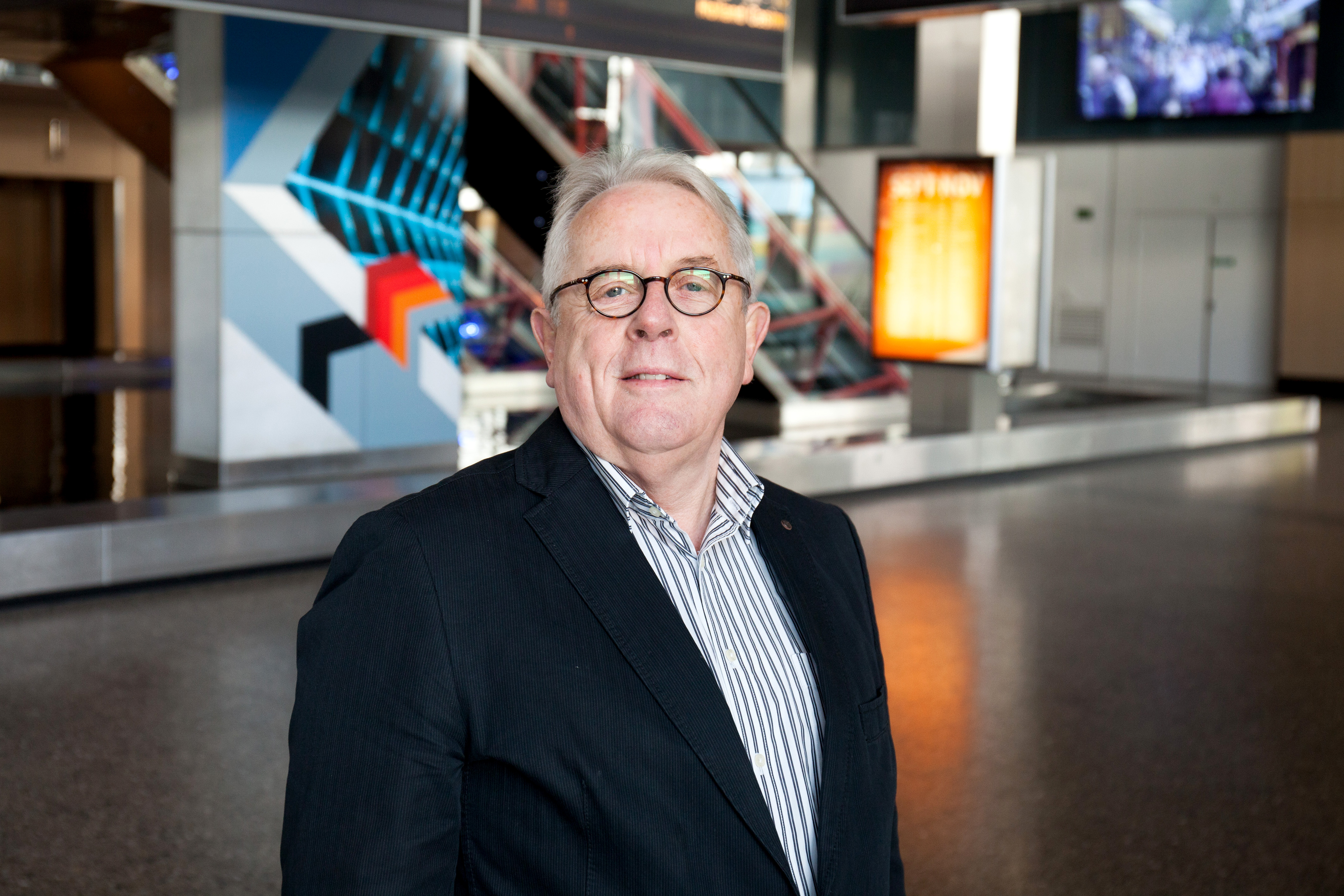 Peter Leerintveld is tijdens de Logistica coördinator van beide Scala Logistica's die in het teken staan van demonstraties op het gebied van item- en batchpicking.  