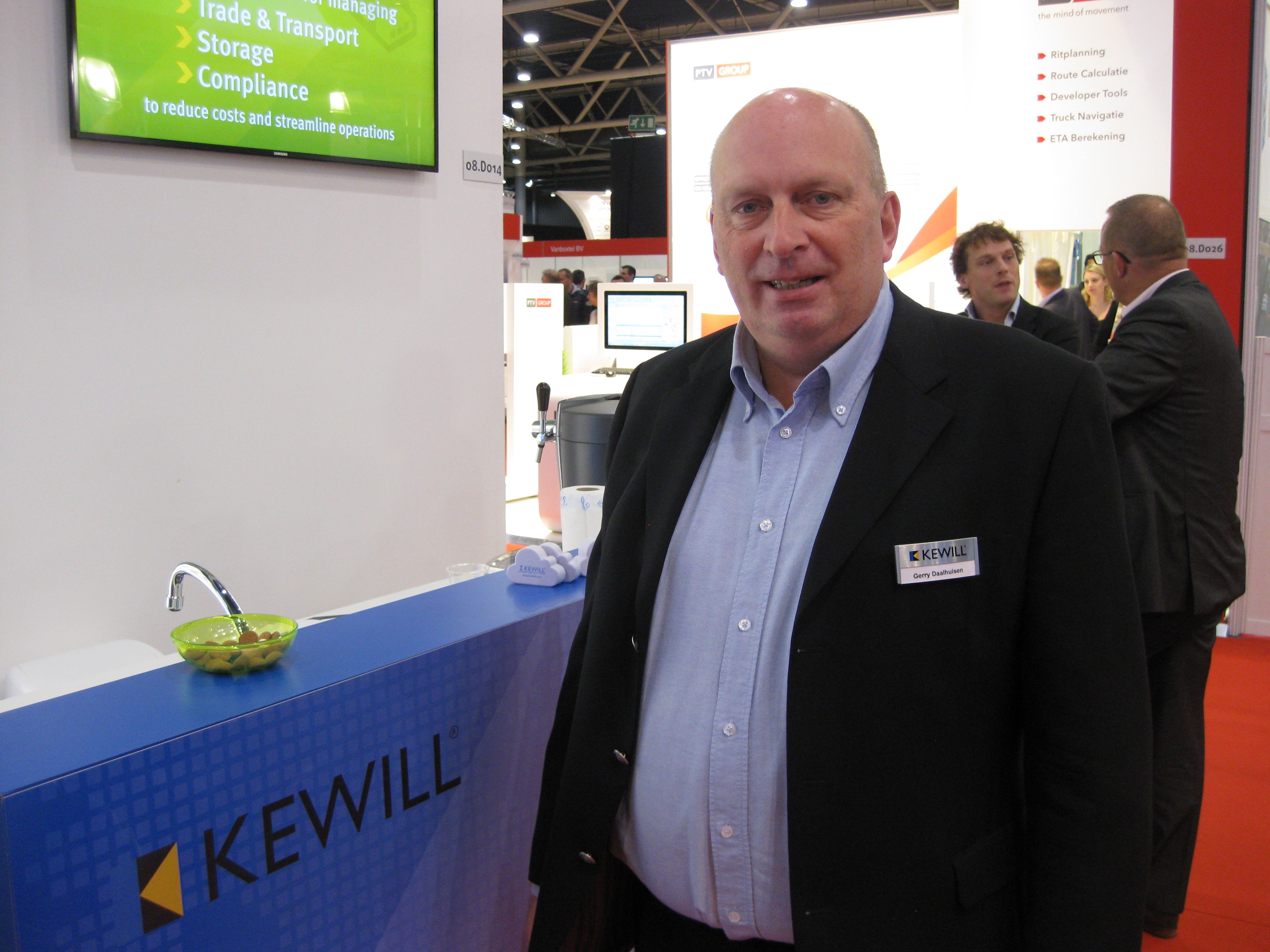 Gerry Daalhuisen, global product manager bij Kewill