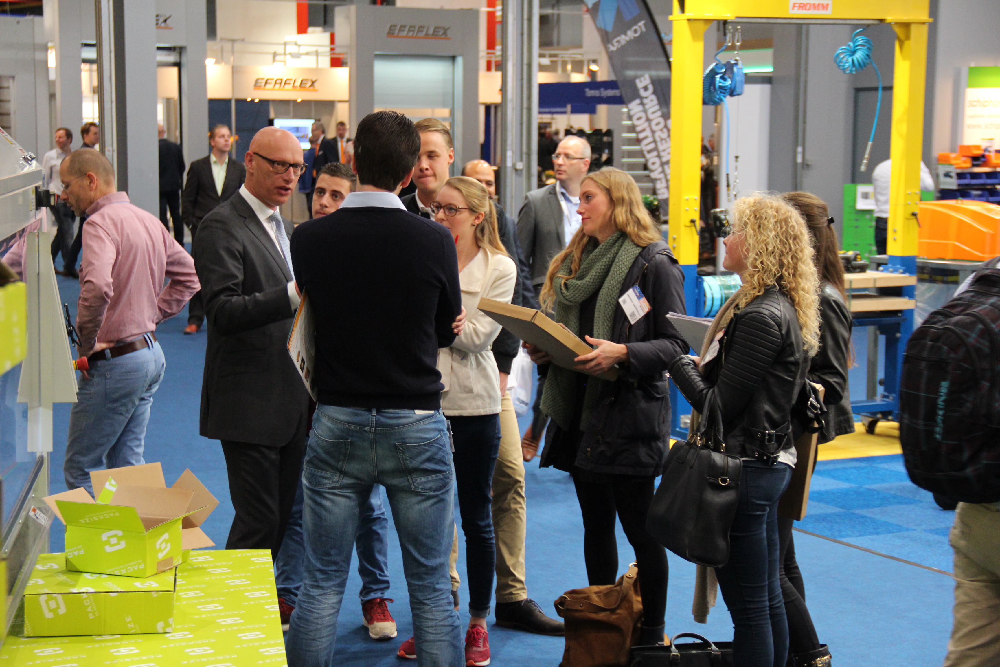 De Logistica van dit jaar trok minder bezoekers dan de editie van 2012. De bezoekers gaven daarentegen de beurs met een 7,5 wel een hoog rapportcijfer. 