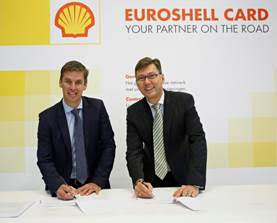 euroShell Cards is gekoppeld aan telematica tools van drie leveranciers