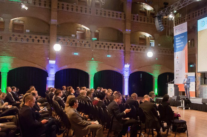 De bijeenkomst werd gehouden in de Beurs van Berlage in Amsterdam