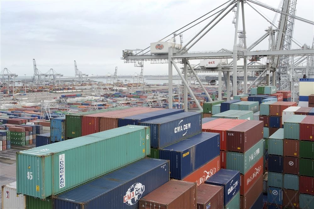 'Containertransport via Noord-Europese havens is duurzamer'