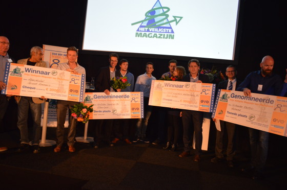 De zeven genomineerden voor de prijs voor de elfde editie van het Veiligste Magazijn zijn bekend. Vorig jaar ging de prijs in de categorie groot naar het magazijn van Ceva Logistics in Oud Gastel. In de categorie klein won het magazijn van Akzo Nobel in Groot Ammers.