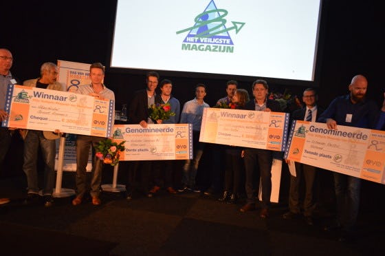 De zeven genomineerden voor de prijs voor de elfde editie van het Veiligste Magazijn zijn bekend. Vorig jaar ging de prijs in de categorie groot naar het magazijn van Ceva Logistics in Oud Gastel. In de categorie klein won het magazijn van Akzo Nobel in Groot Ammers.