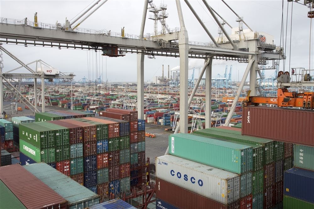 Nederland valt buiten top drie Logistics Performance Index