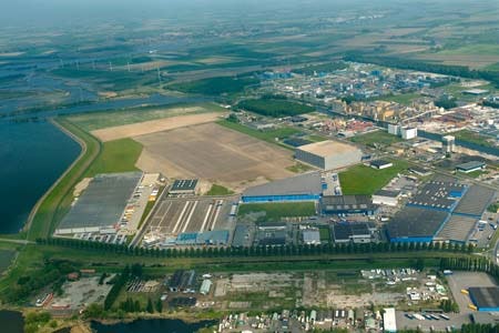 DHG heeft op logistiek bedrijvenpark Noordland 8 hectare grond aangekocht waar gefaseerd distributiecentra worden gebouwd. Foto: Rewin West-Brabant