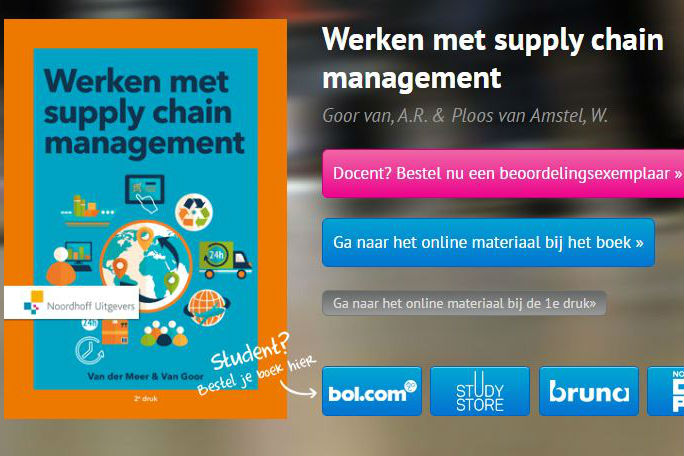 Boekrecensie: Werken Met Supply Chain Management