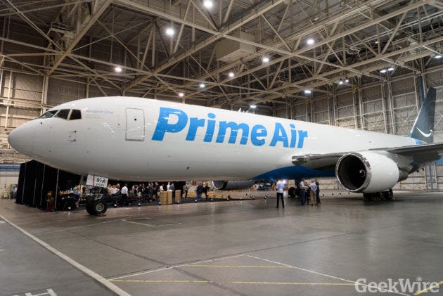 Amazon breidt vrachtvloot uit met 11 vliegtuigen