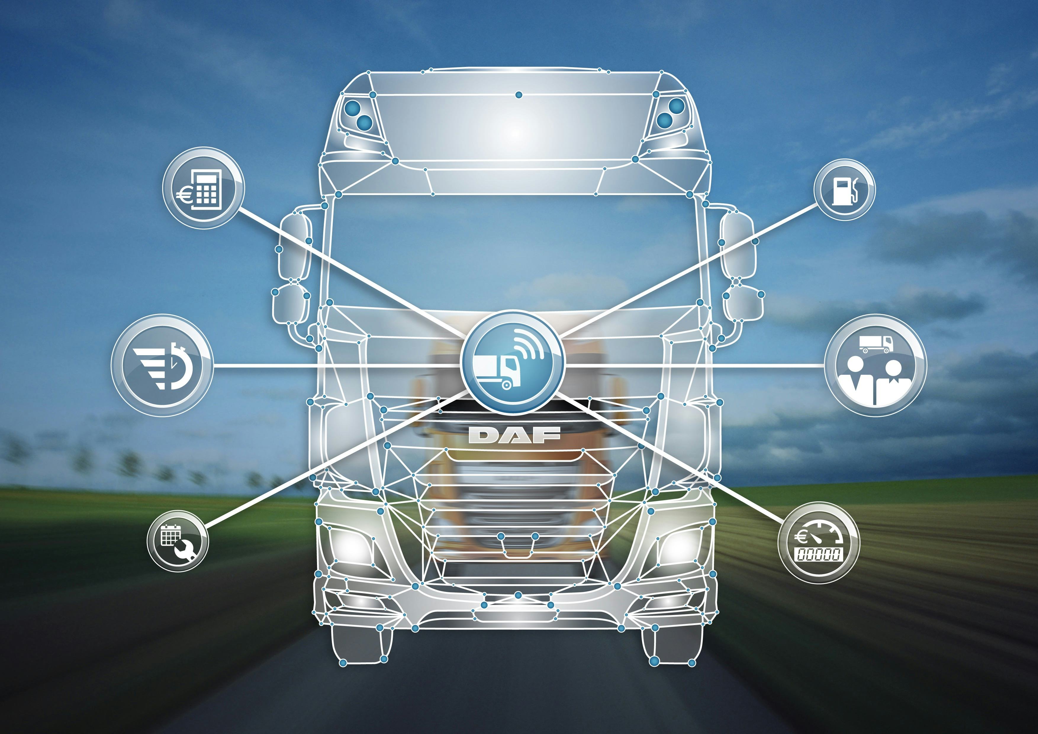 DAF komt met eigen fleet management oplossing: Connect