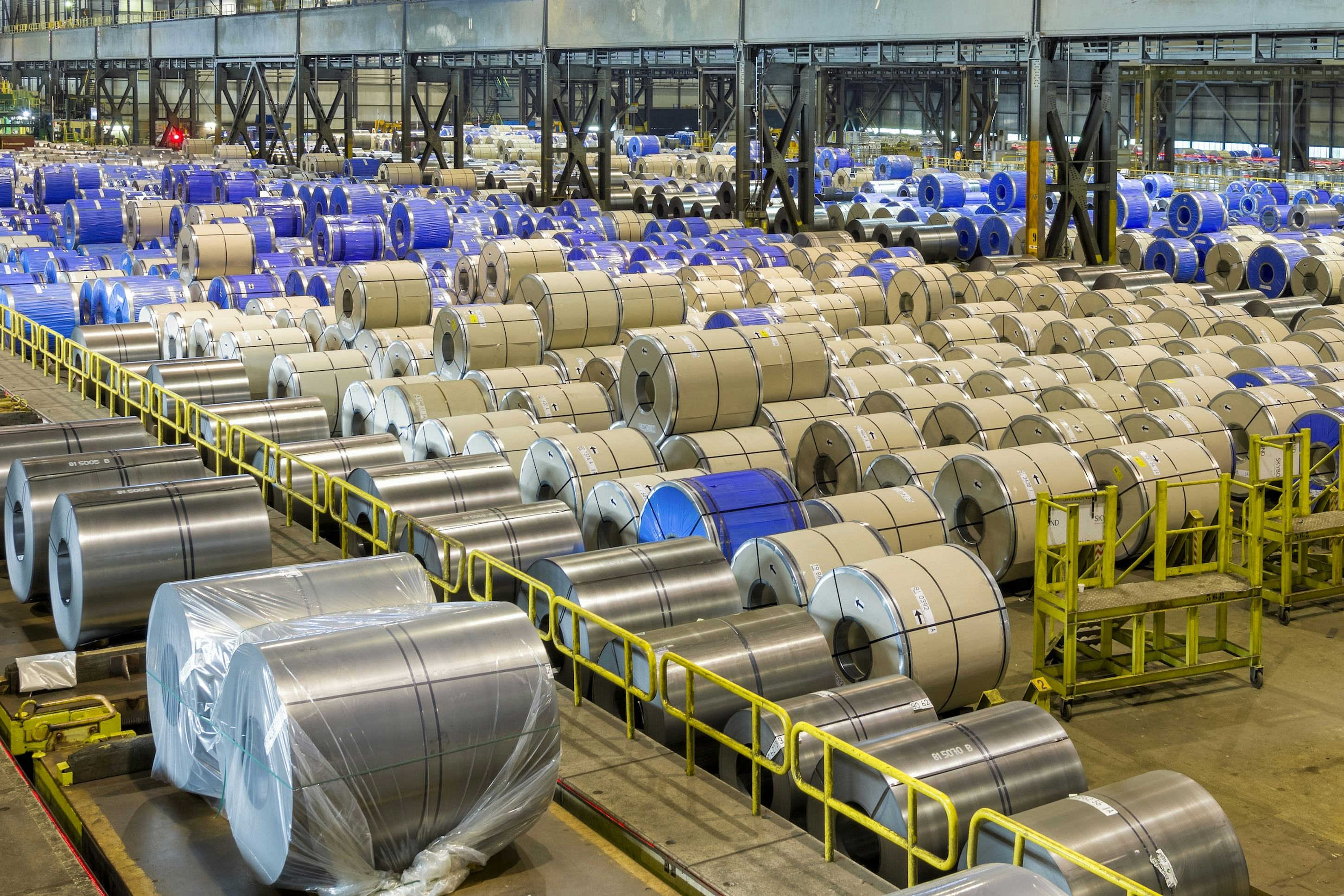 Tata Steel bouwt nieuwe opslaghal in IJmuiden