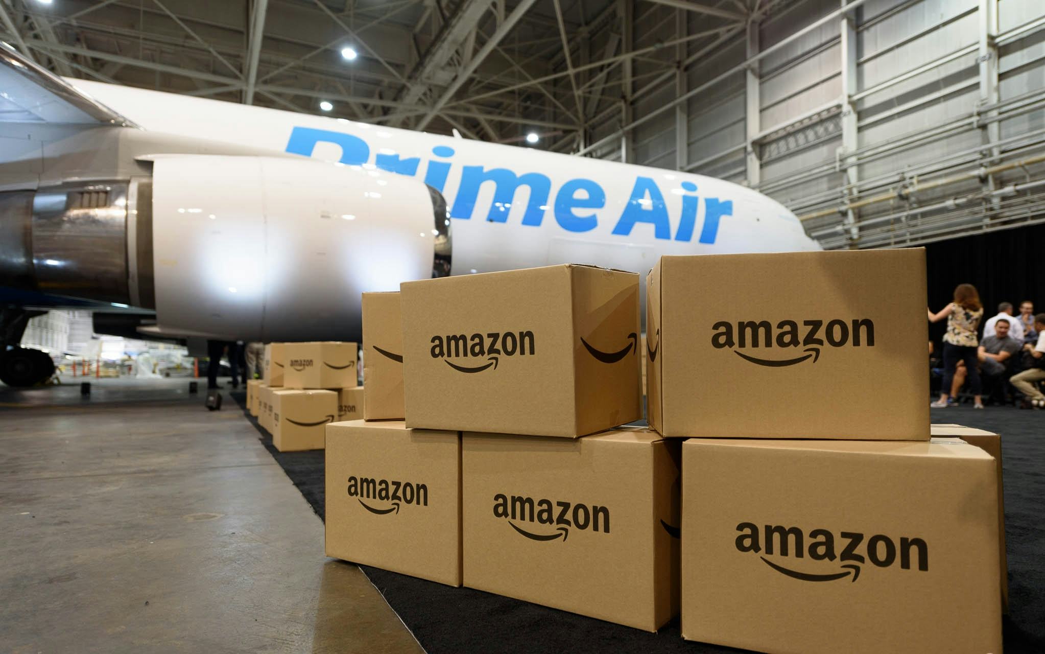 Pakketbezorging Amazon in gedrang door pilotenstaking