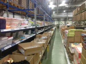 Franse uitgever reorganiseert warehouse met A-sis