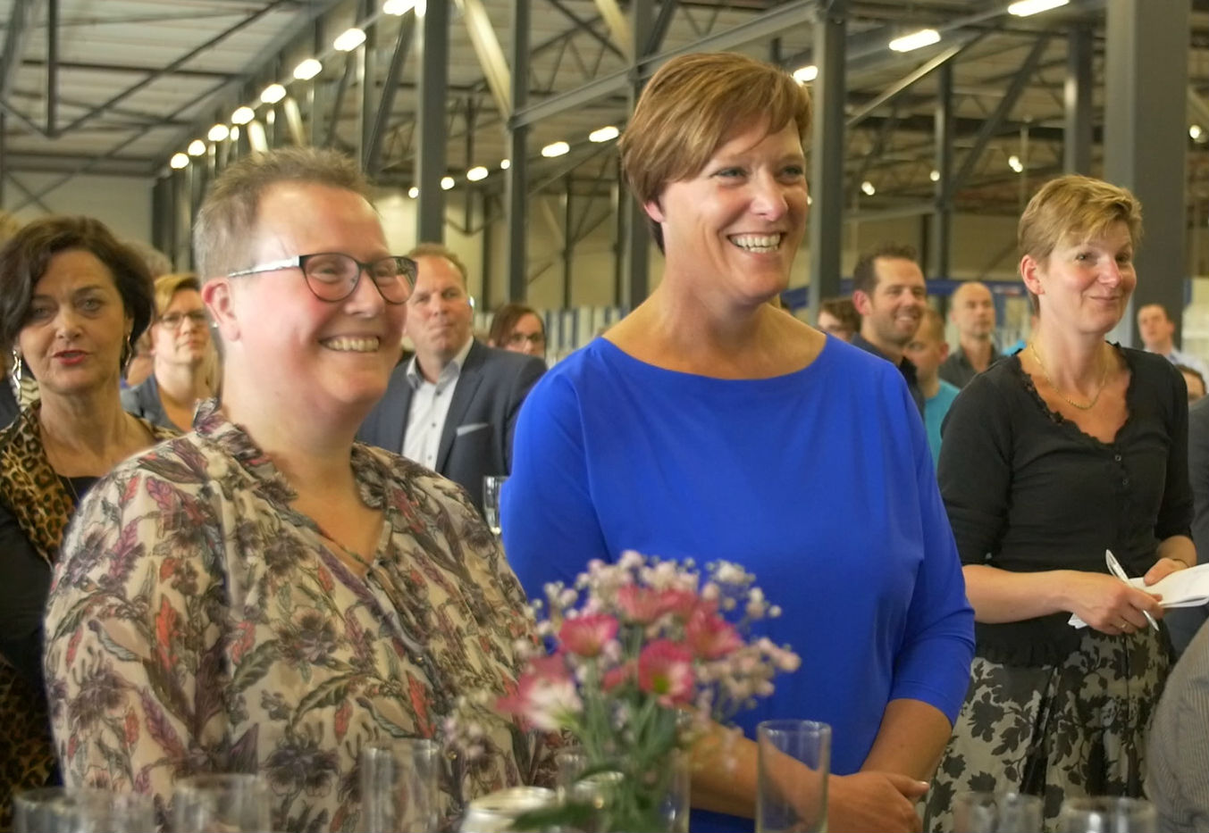 Caroline van der Plas en Esther Schuurmans