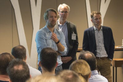 Harm Jans (l) van bol.com