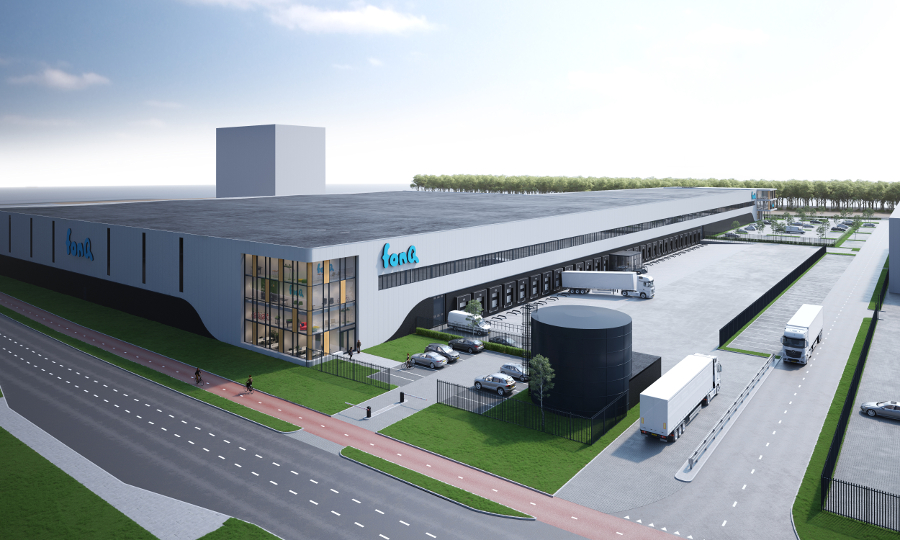 Online warenhuis Fonq realiseert een nieuw distributiecentrum op bedrijventerrein Lage Weide in Utrecht. Het pand van 22.000 vierkante meter wordt eind 2018 opgeleverd.