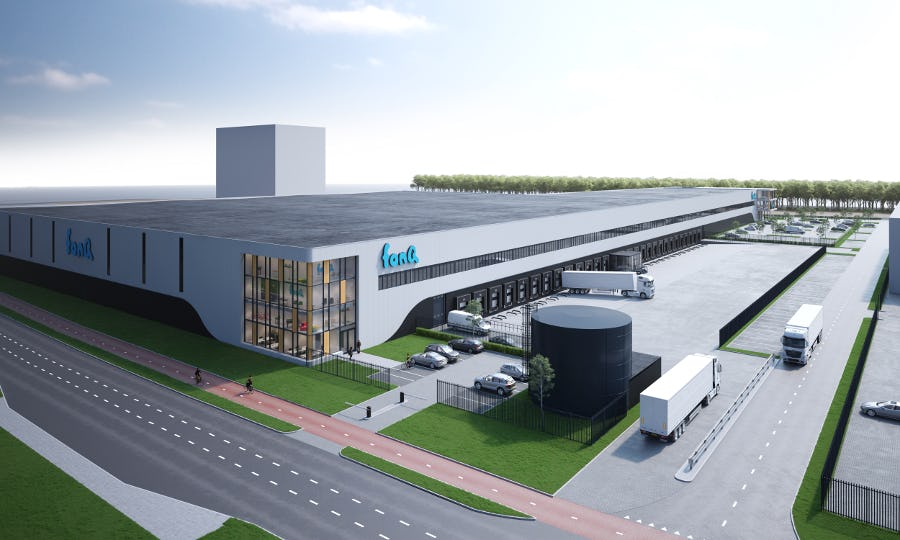 Online warenhuis Fonq realiseert een nieuw distributiecentrum op bedrijventerrein Lage Weide in Utrecht. Het pand van 22.000 vierkante meter wordt eind 2018 opgeleverd.