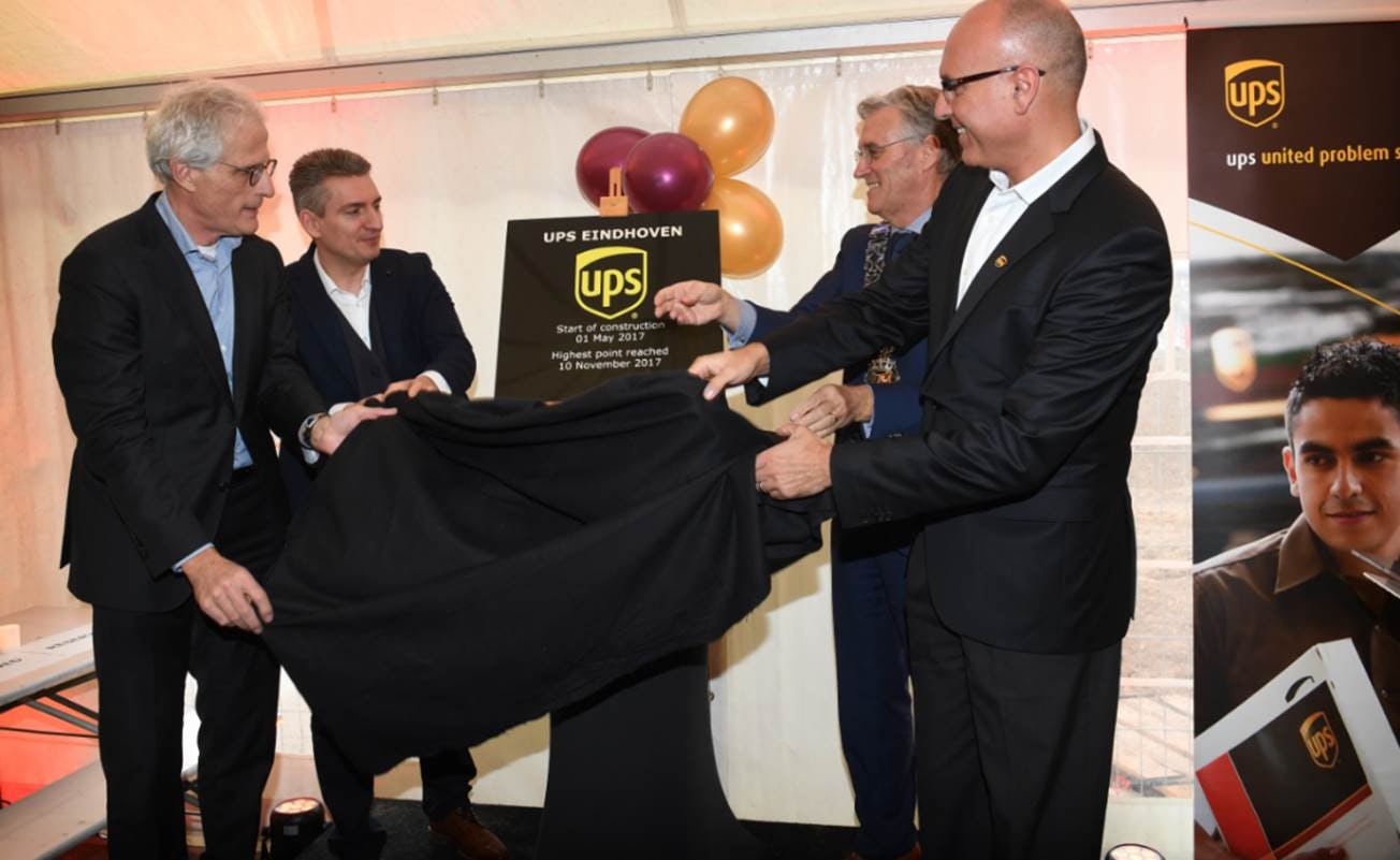 UPS investeert 130 miljoen in nieuw distributiecentrum Eindhoven