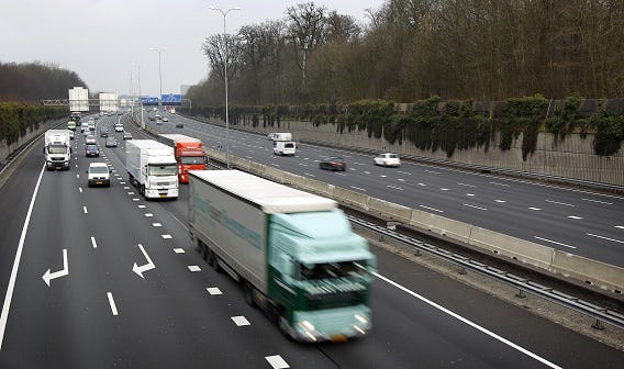 Knelpunten in Europees wegvervoer nemen af - minder prijsdruk