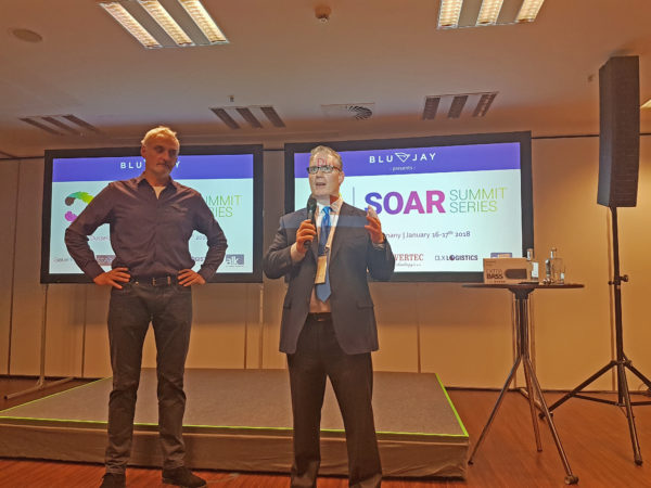 Jean Paul Luijten en Patrick Maley van BluJay