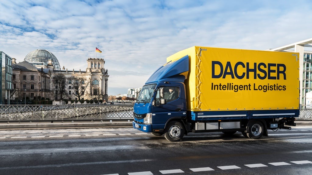 Dachser distribueert elektrisch in Berlijn en Stuttgart