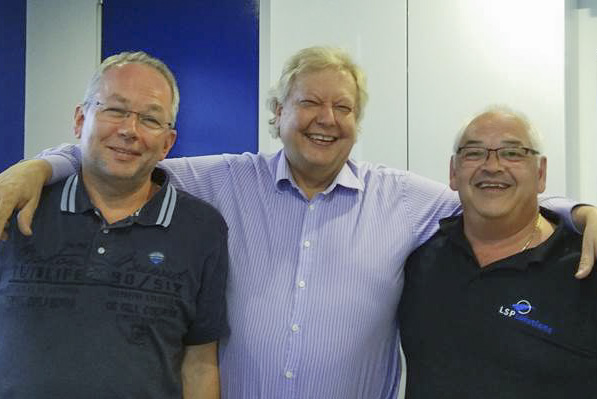 Erik Wilting, Richard White en Marco Pieplenbosch