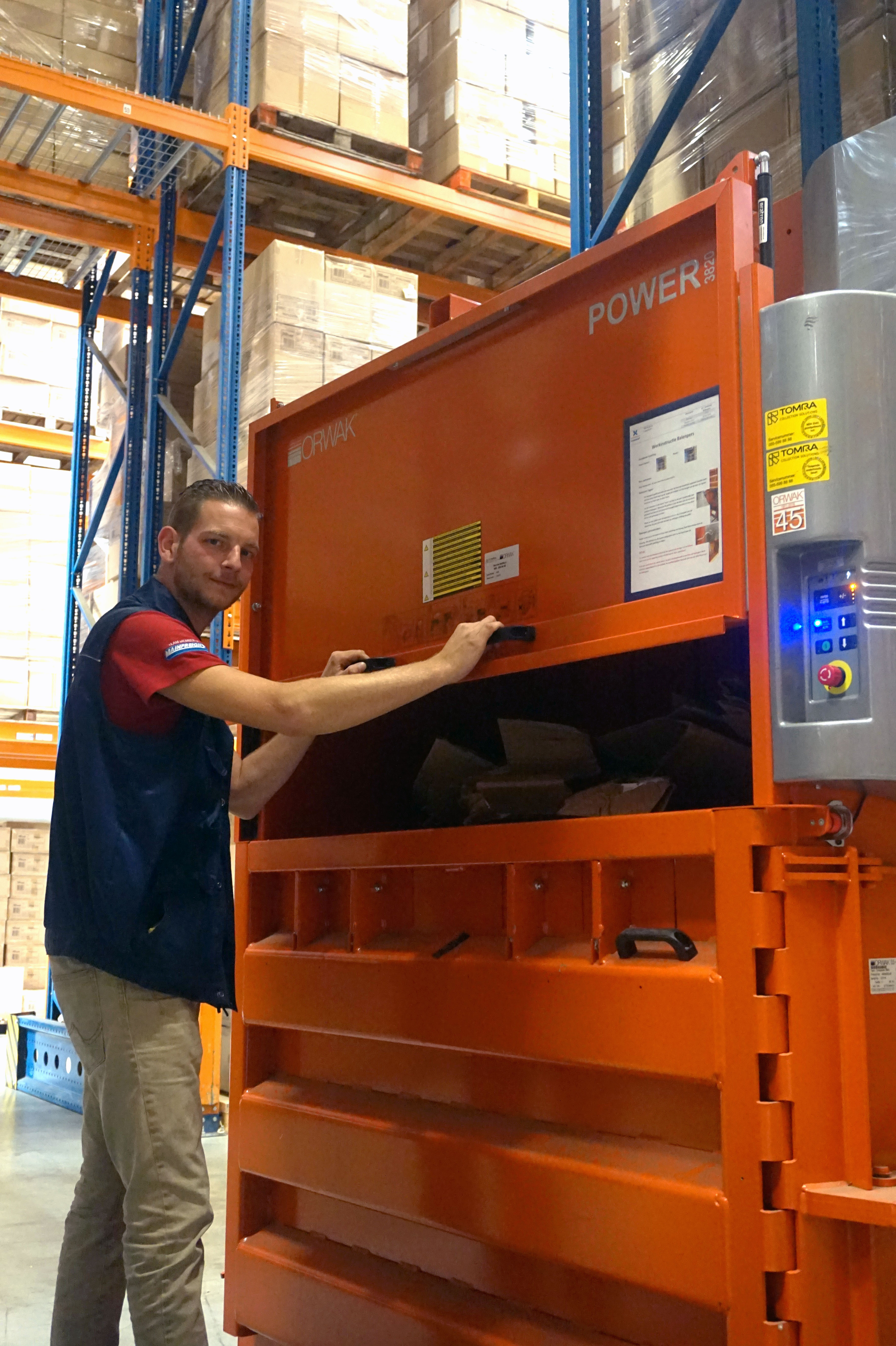 Mainfreight wil niet meer zonder balenpers