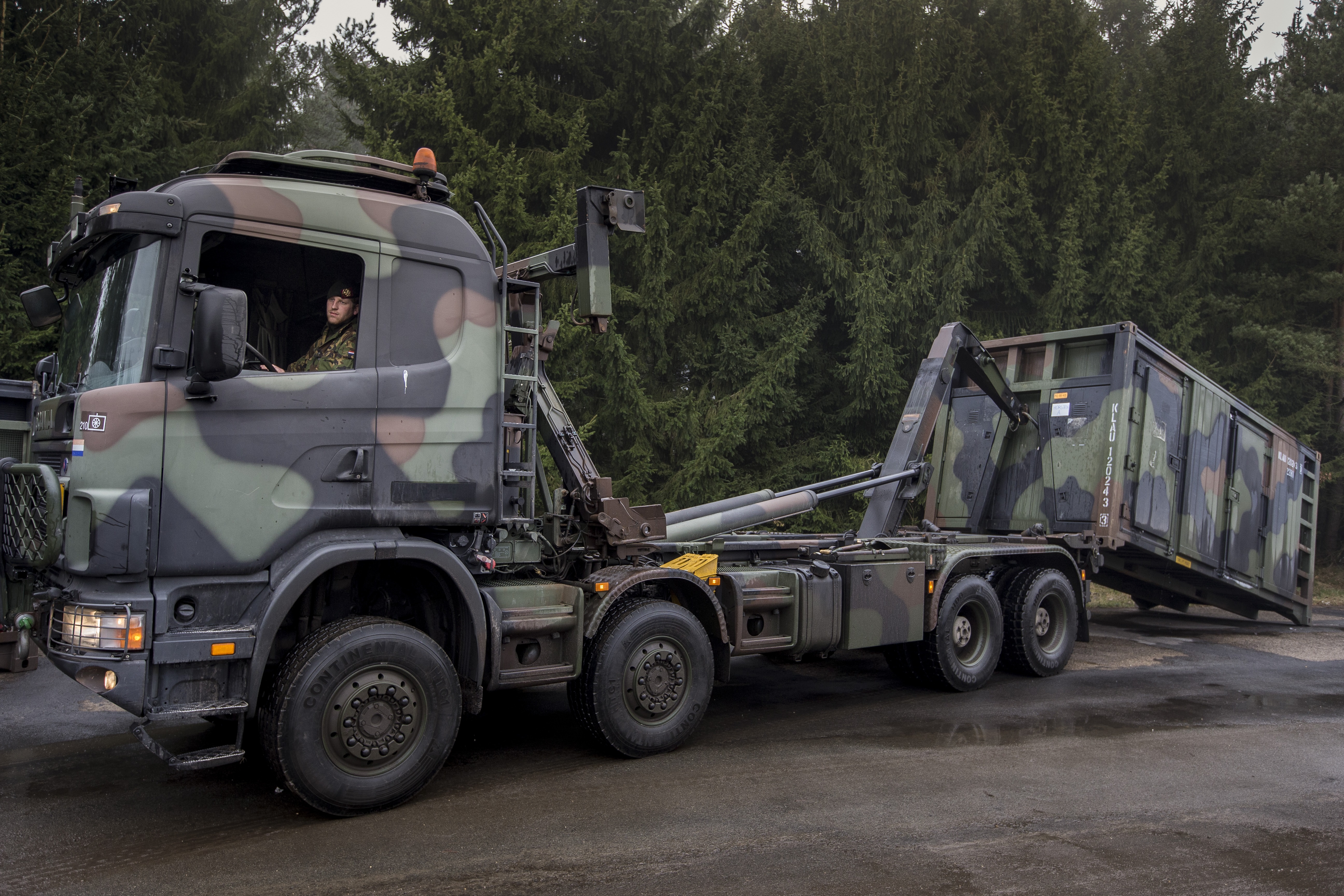 Bergen (D), 10 maart 2015.Oprichting B&amp;T Commando