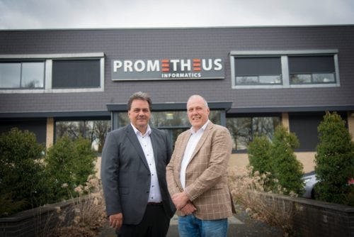 De tweekoppige directie van Prometheus: links Leon van Kempen, rechts Jan Nijland.