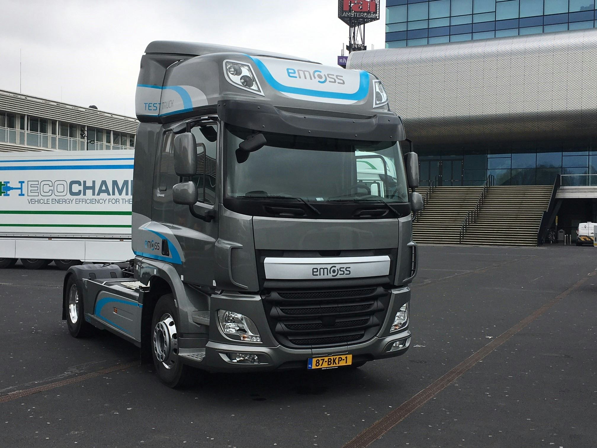 Emoss produceert elektrische aandrijflijnen en heeft al 300 voertuigen wereldwijd geëlektrificeerd.