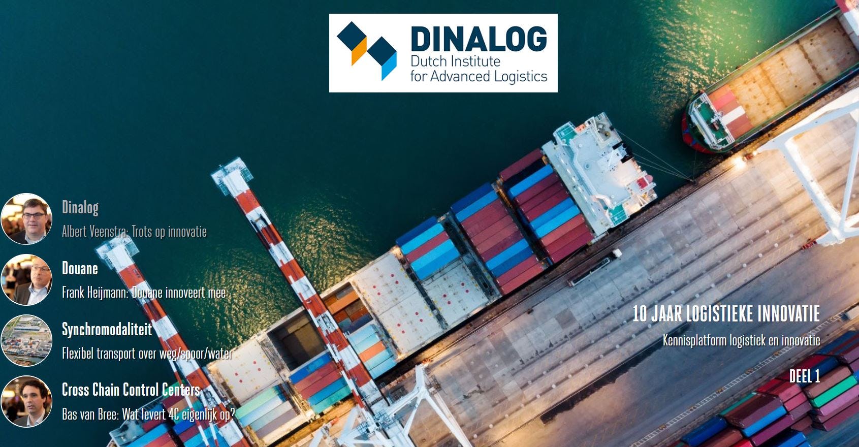 Dinalog 10 jaar logistieke innovatie: dit is er bereikt