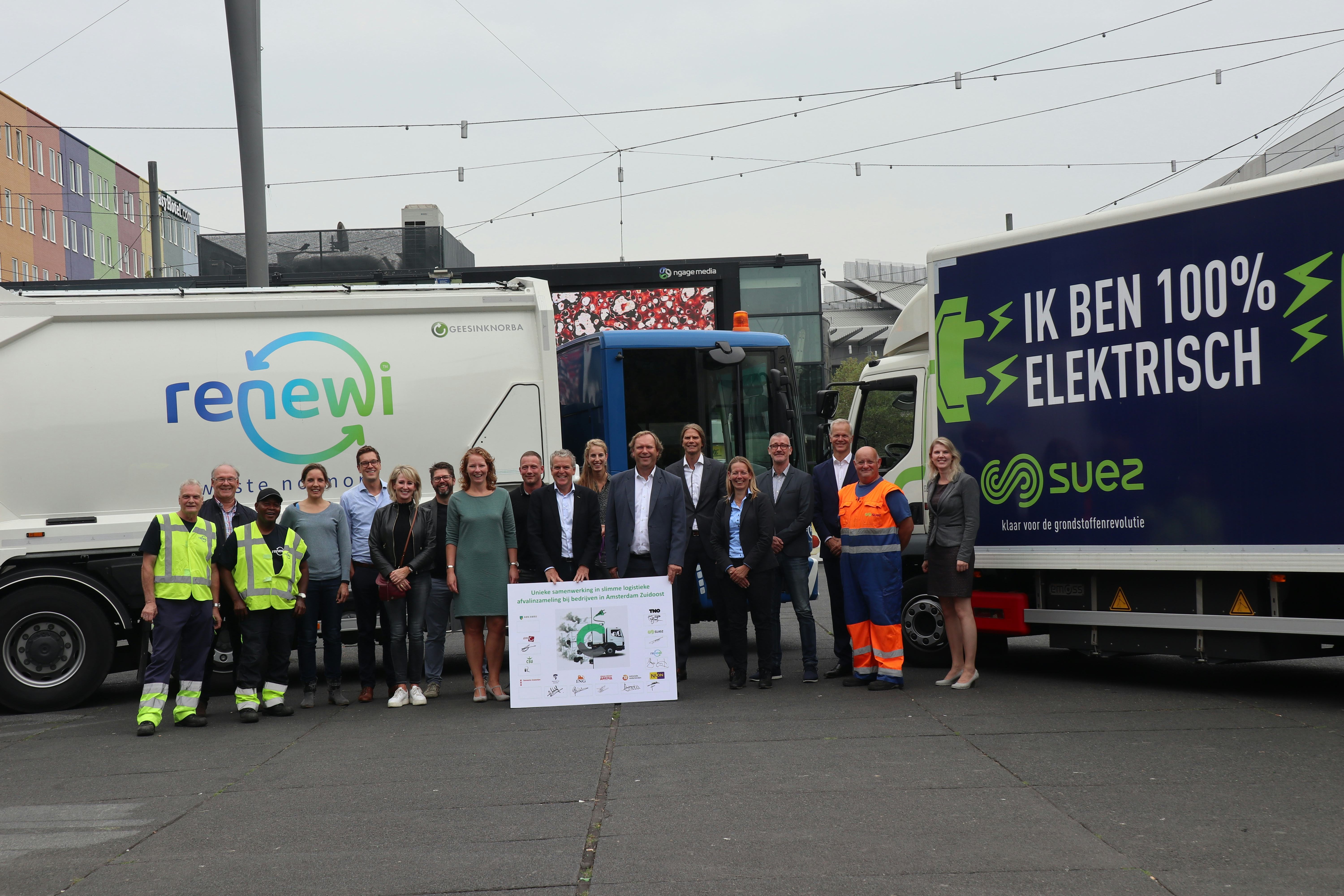 Proef elektrisch afval inzamelen in Amsterdam van start
