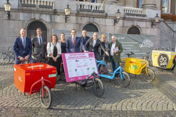 Groningen zet stap naar duurzame stadslogistiek
