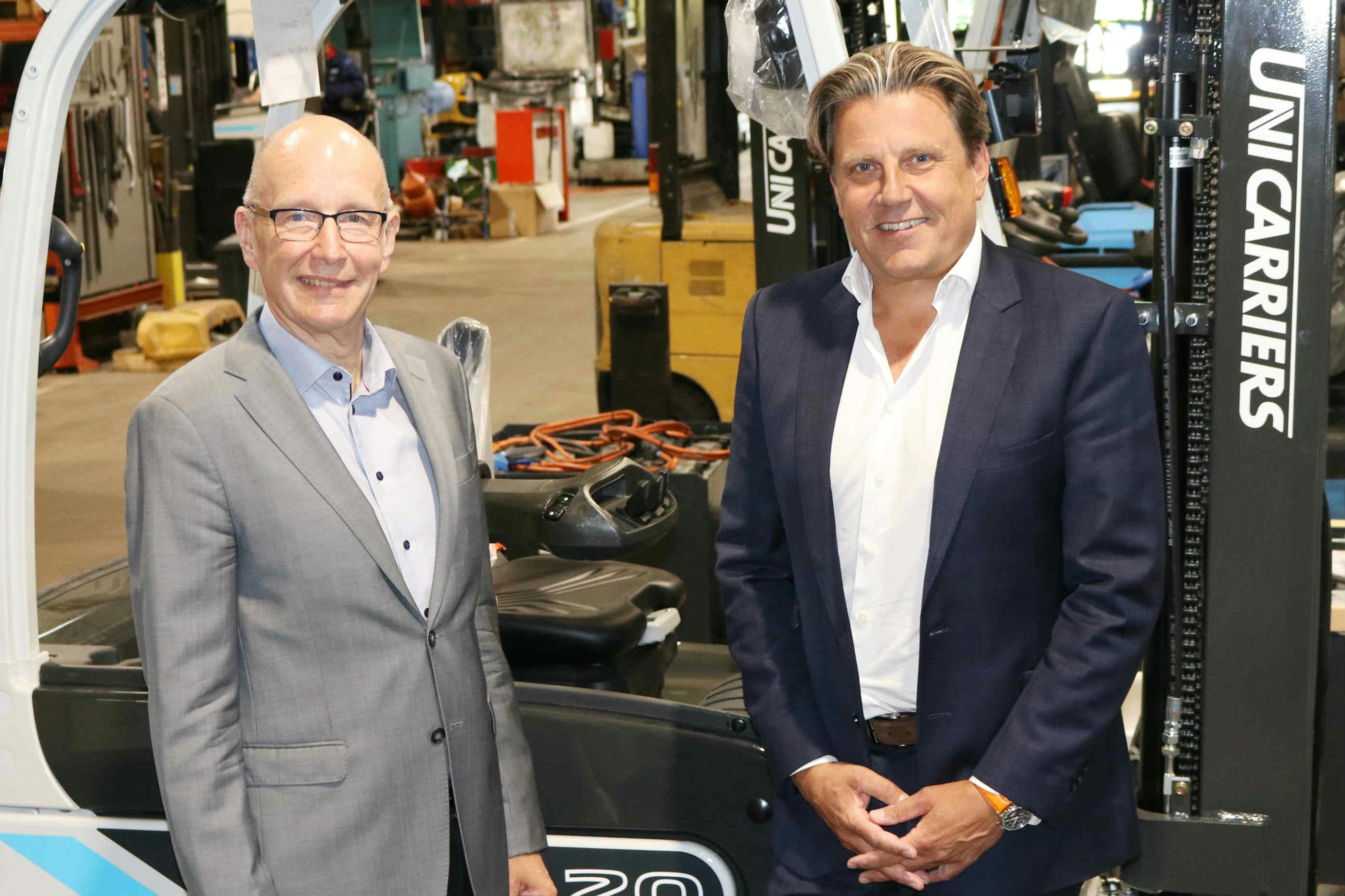 Bengt Kristiansson (l) en Erik Koudijs