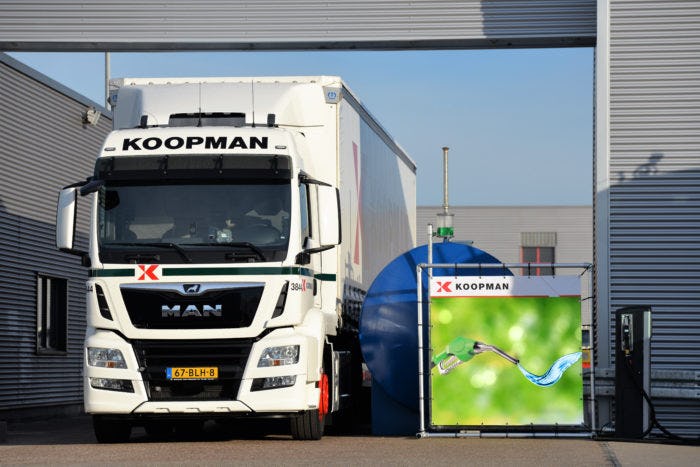 Koopman Logistics gaat op afval rijden