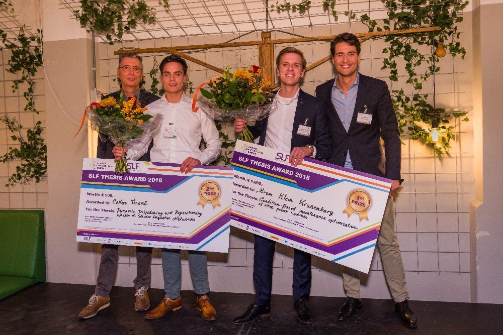 Bram Klein Kranenbarg wint SLF afstudeerprijs 2018