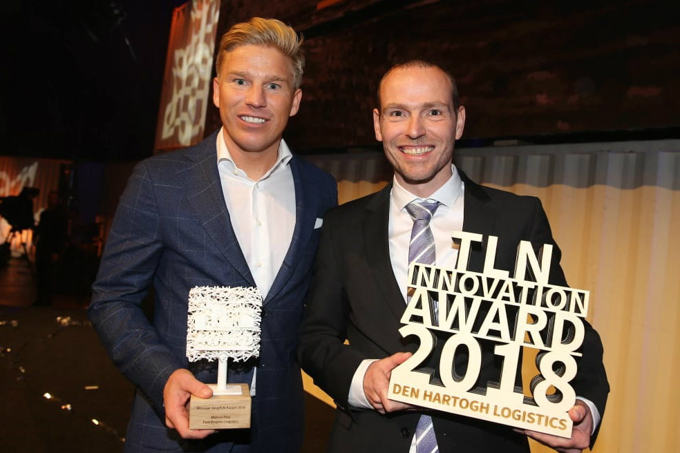Marcus Post (Post-Kogeko) en Joep Aerts (Den Hartogh Logistics)