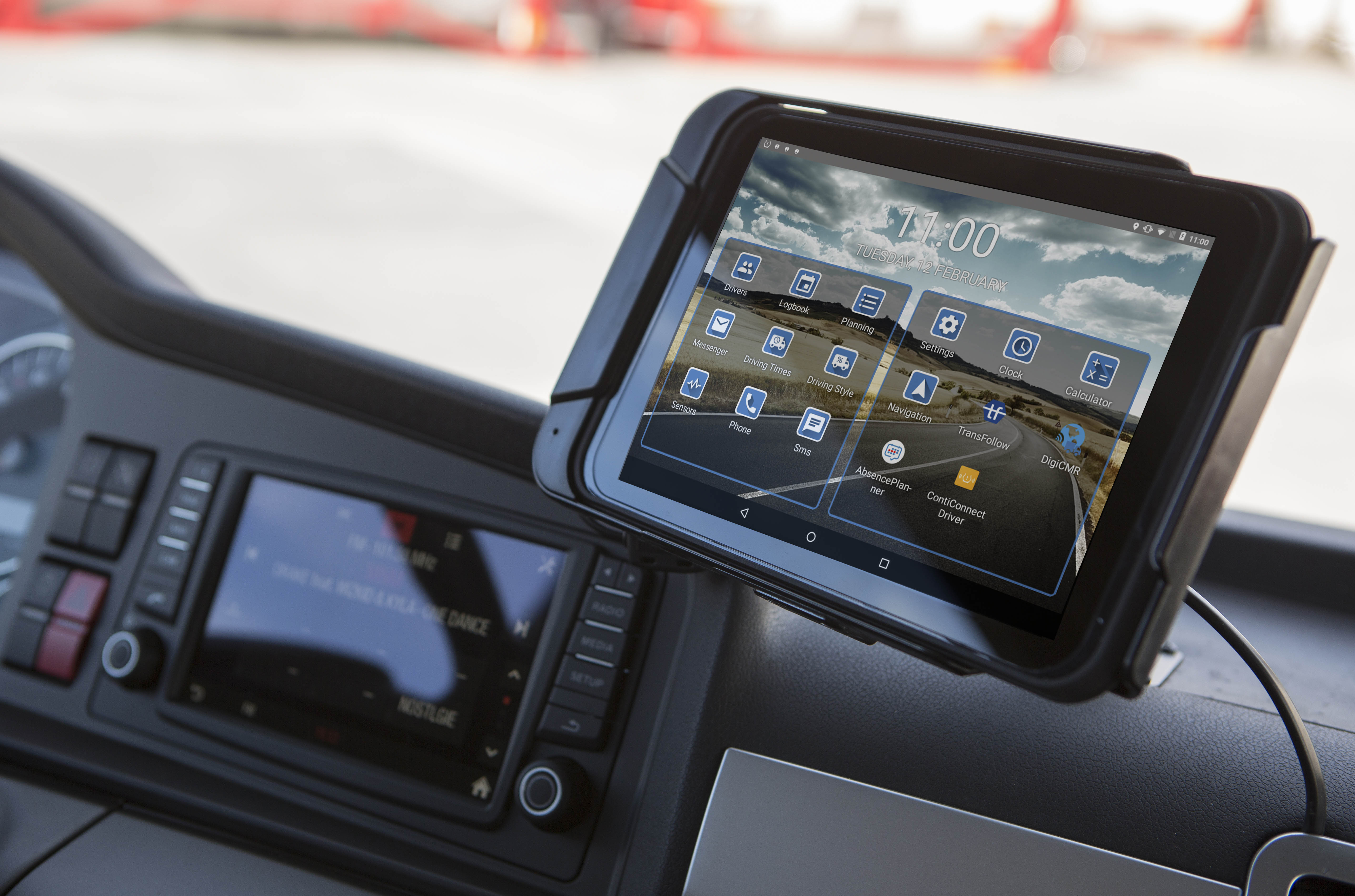 Ook apps van derden zijn op de FleetXPS te downloaden