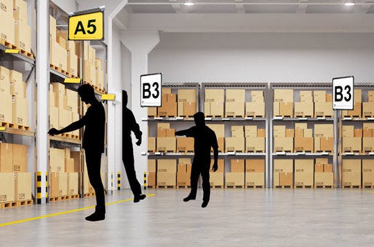 Richt uw magazijn efficiënt in met magneetsystemen